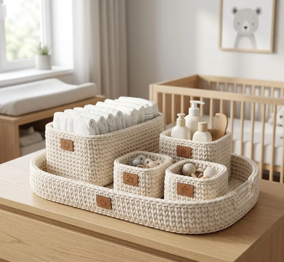 Receita do Kit Organizador para Bebê
